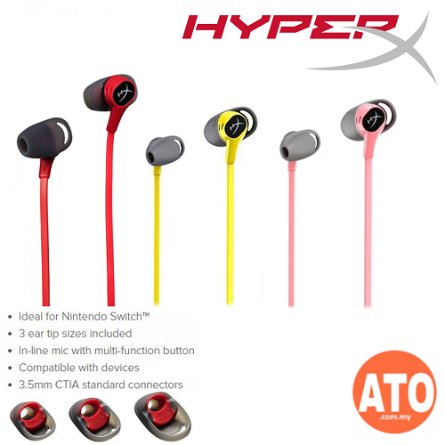 HyperX Cloud Earbuds for Nintendo Switch